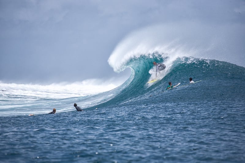 Surfing lessons